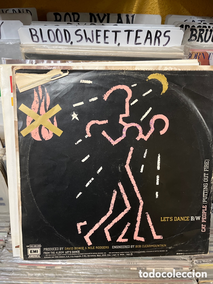 Discos de vinilo: David bowie bailemos - Foto 2