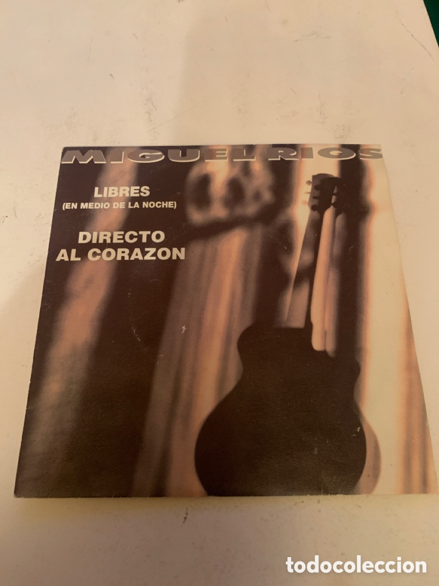 Discos de vinilo: Miguel rios libres directo al corazon promo - Foto 1