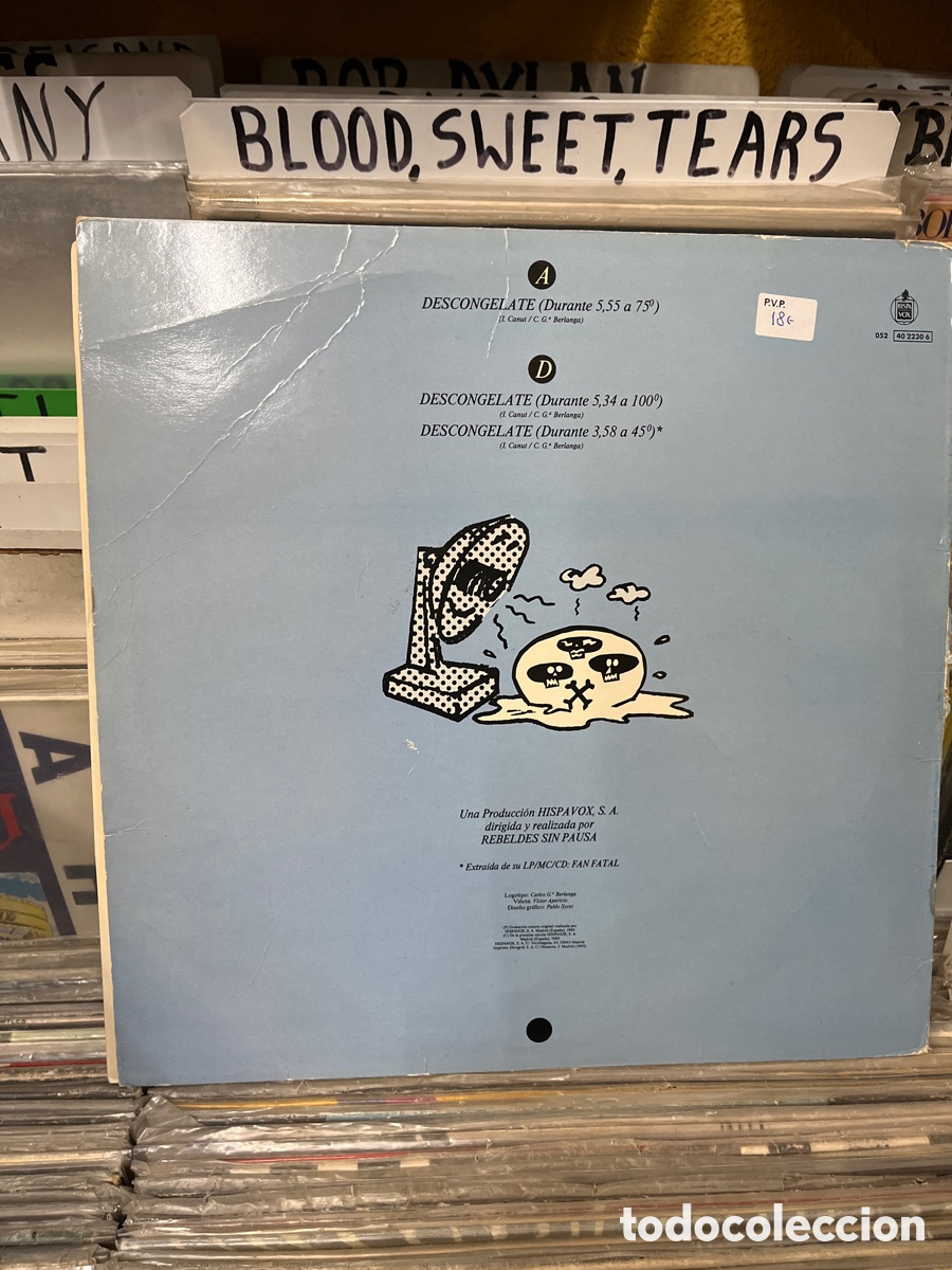 Discos de vinilo: Alaska dinarama descongelate - Foto 2