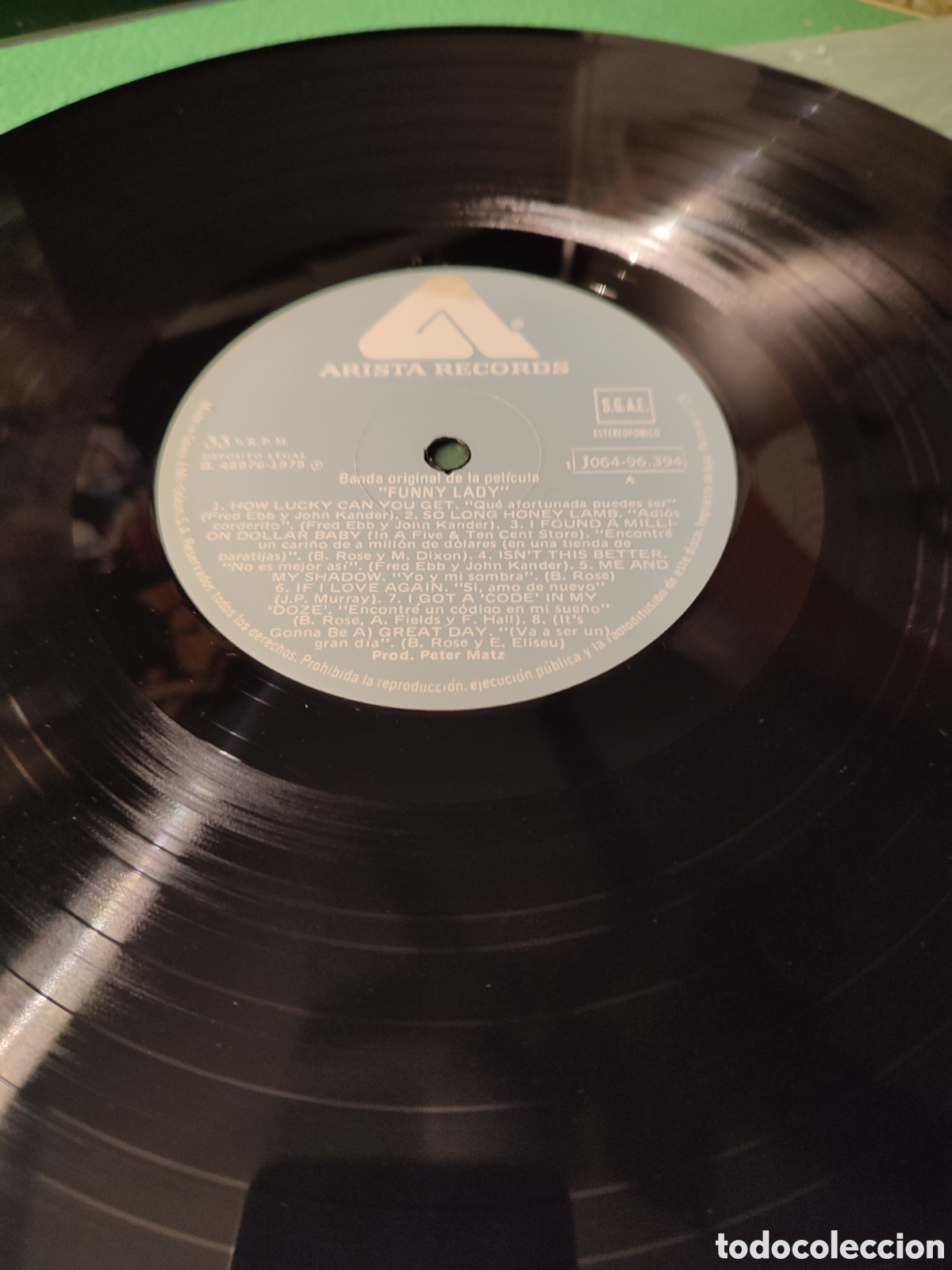 Discos de vinilo: Barbra Streisand - BSO Funny Lady - Foto 3