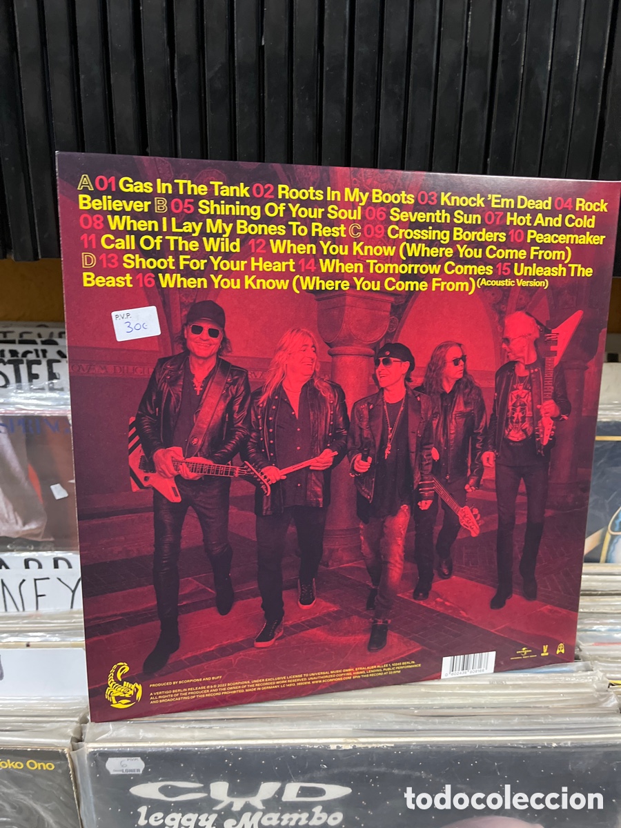Discos de vinilo: Scorpions rock believer - Foto 2