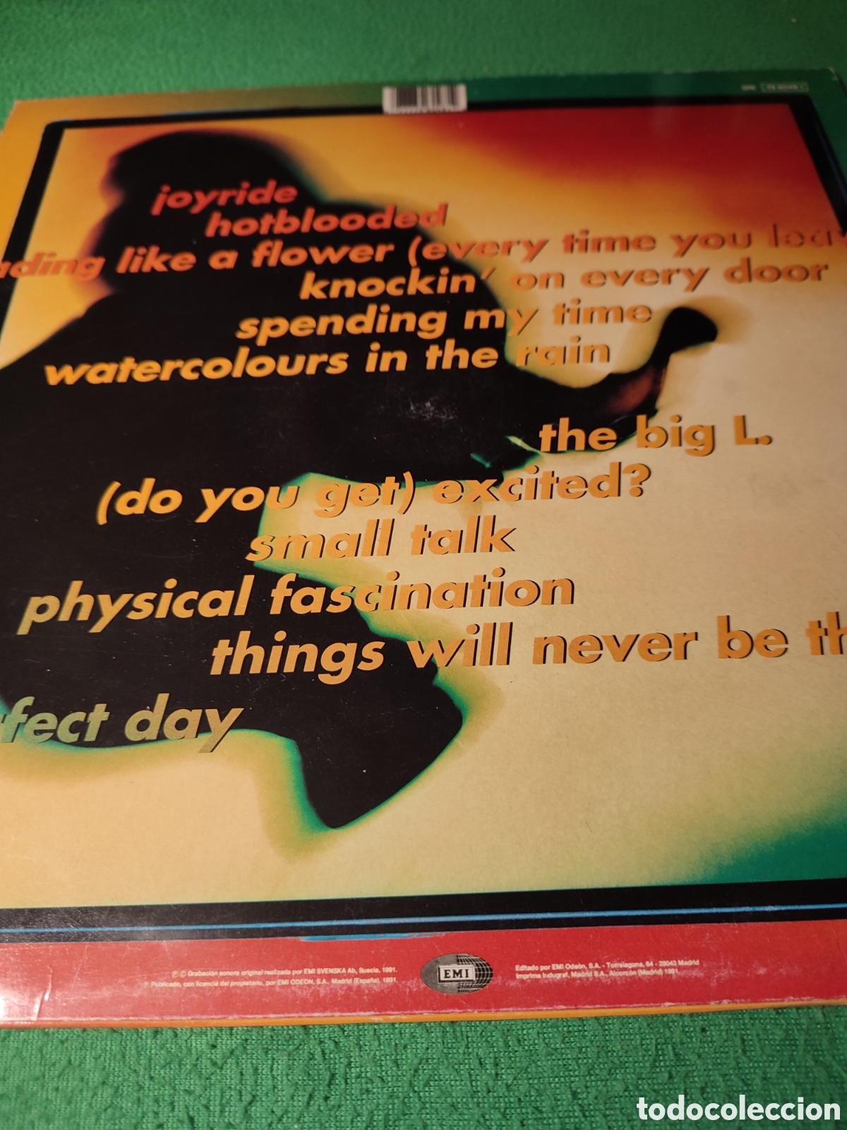 Discos de vinilo: Roxette - Joyride vinilo Lp 1991 - Foto 4