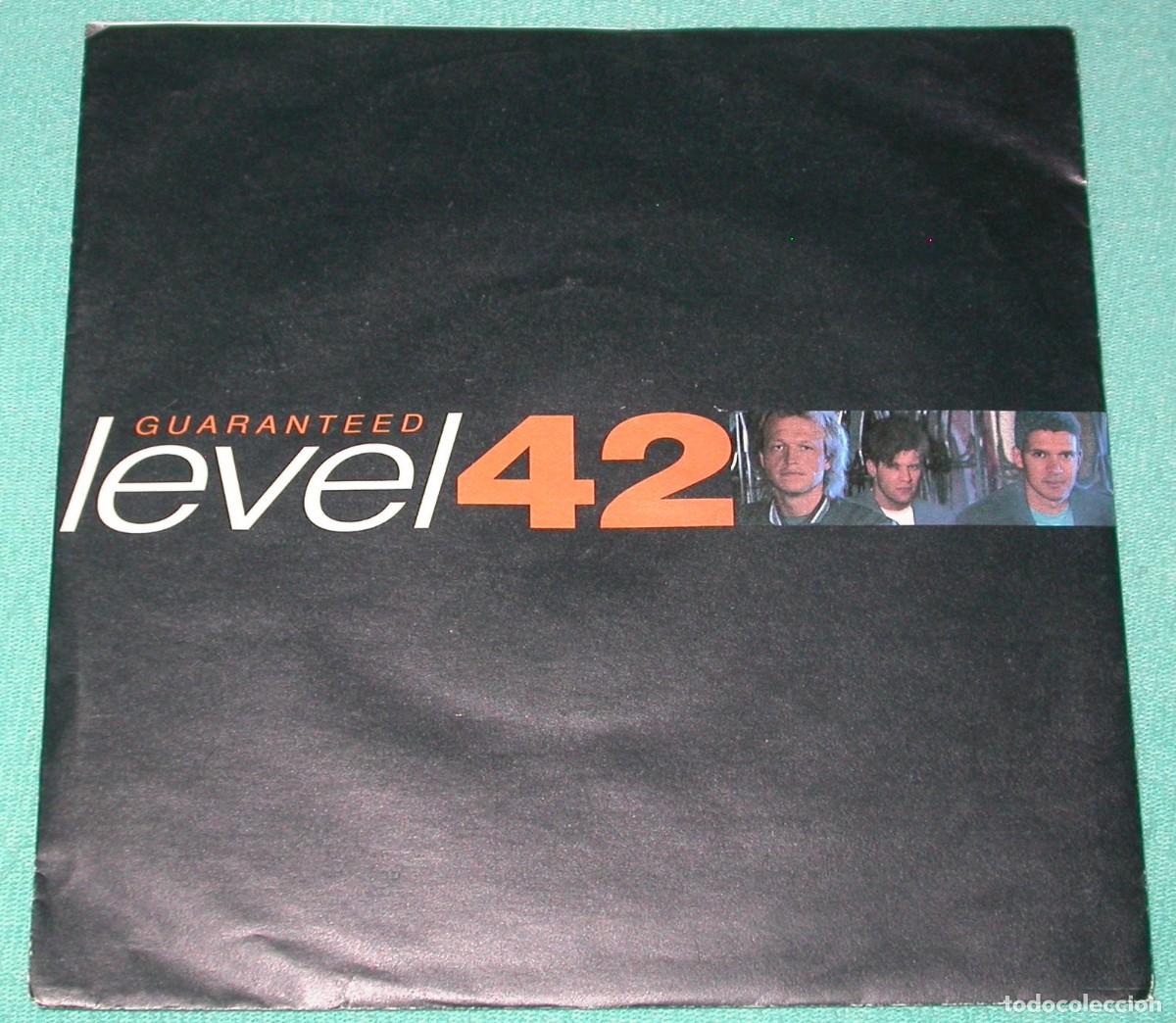 Discos de vinilo: Level 42 45t Guaranteed EX M single - Foto 1