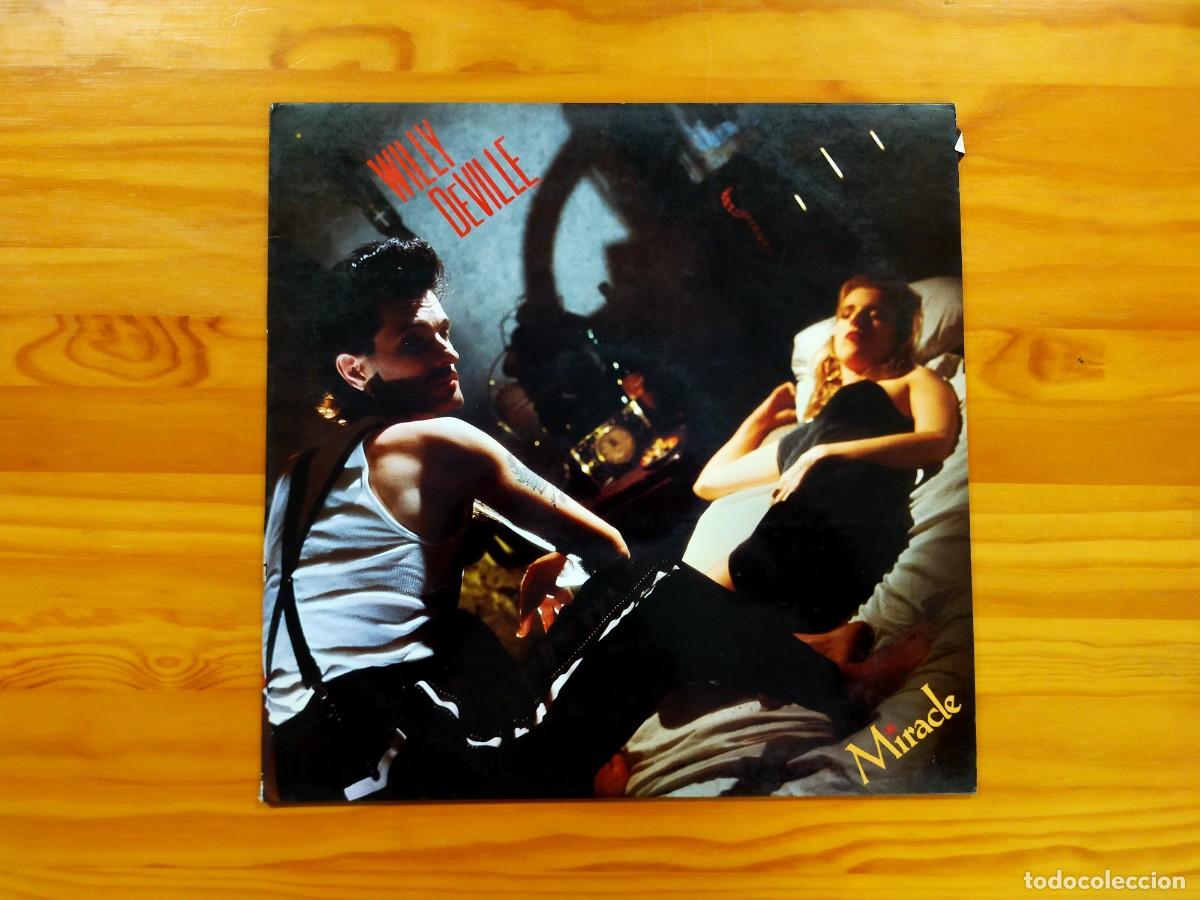 Discos de vinilo: WILLY DEVILLE - MIRACLE - (ESPA&Ntilde;A-POLYDOR-1987) USA ROCK LP - Foto 1