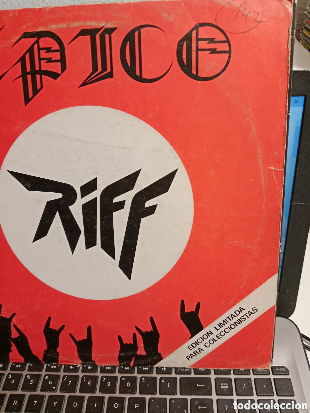 Discos de vinilo: Riff - Epico LP (Argentina 1985) - Foto 2