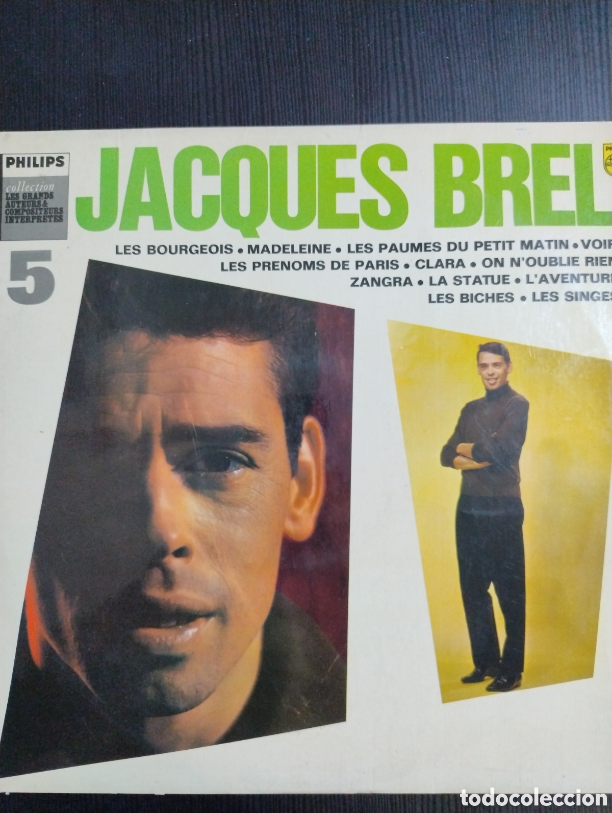 Discos de vinilo: Jacques brel lp france - Foto 1