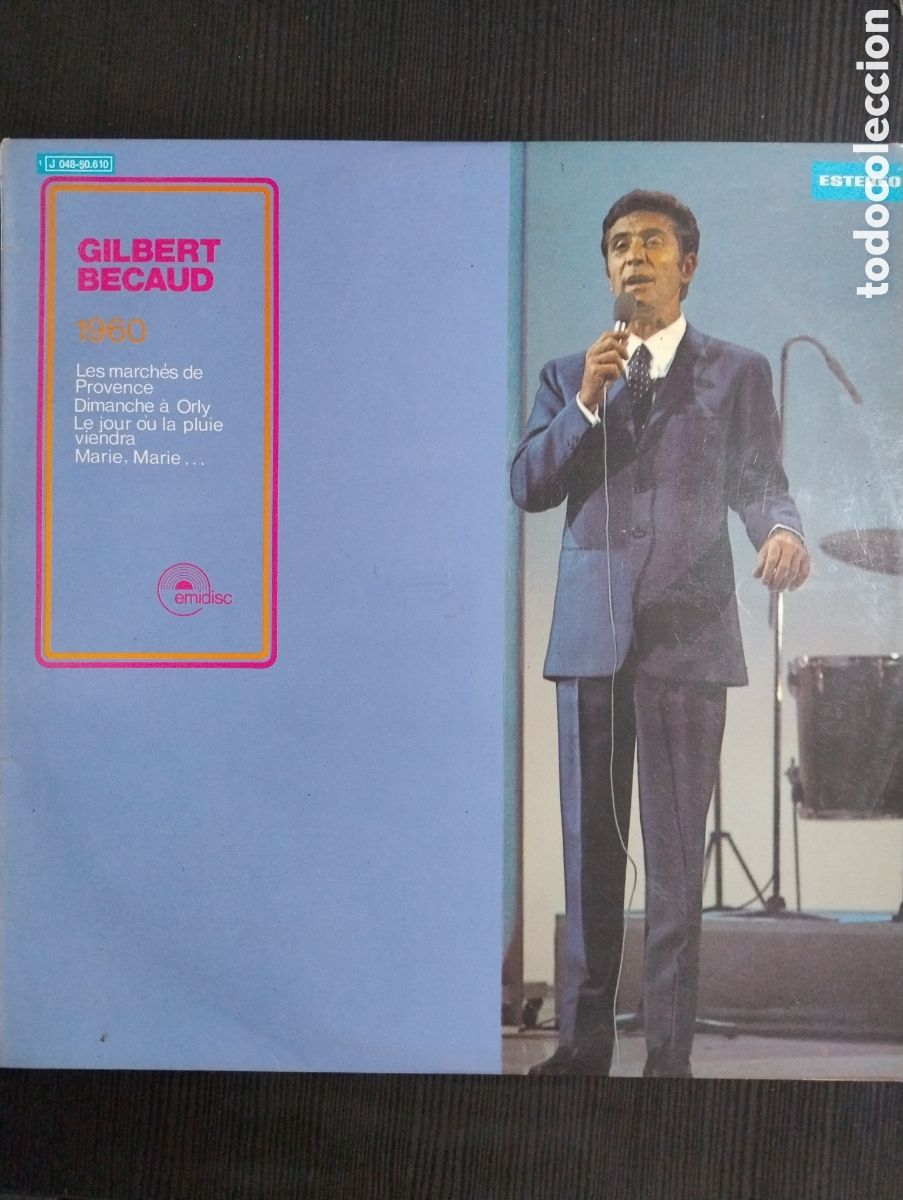 Discos de vinilo: Gilbert becaud toujours becaud lp - Foto 1