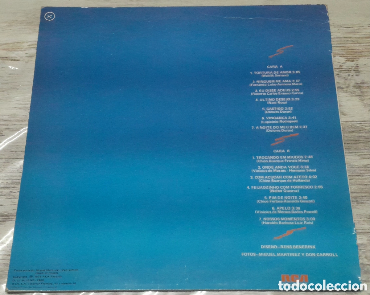 Discos de vinilo: MAR&Iacute;A CREUZA - GRANDES EXITOS DE - RCA 1983 - Foto 2