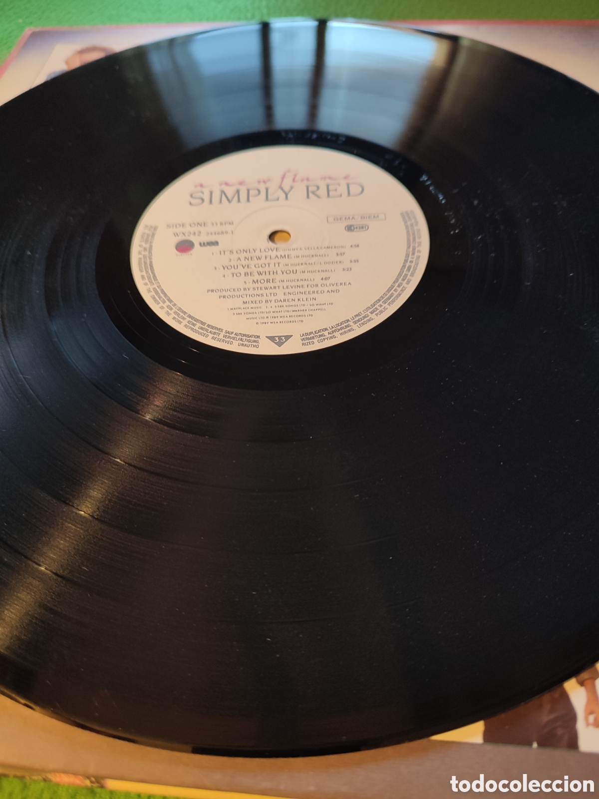 Discos de vinilo: Simply Red - A new flame vinilo Lp - Foto 3