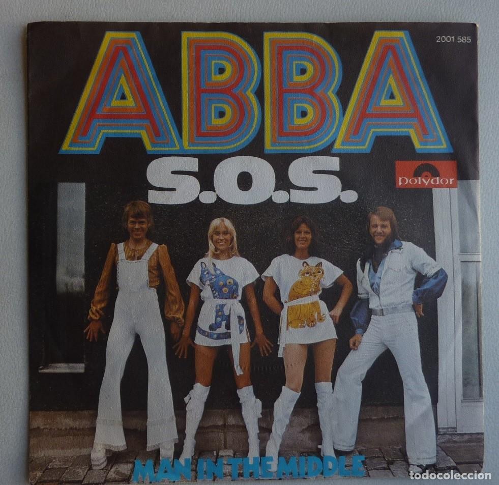 Discos de vinilo: ABBA / SOS / GERMANY / 1975 / SINGLE - Foto 1