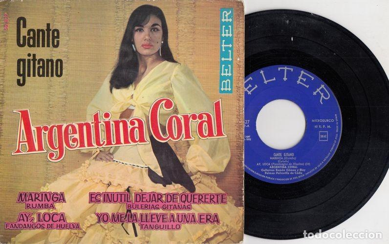 Discos de vinilo: ARGENTINA CORAL - MARINGA - EP DE VINILO - C-23 - Foto 1