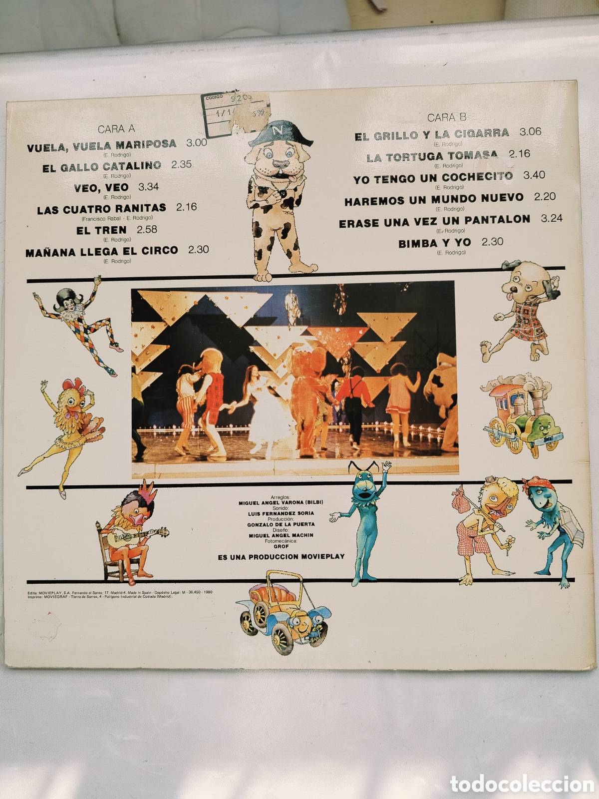 Discos de vinilo: LP Teresa Rabal Veo Veo - Foto 2