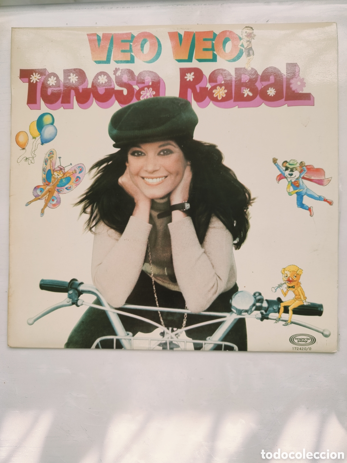 Discos de vinilo: LP Teresa Rabal Veo Veo - Foto 1
