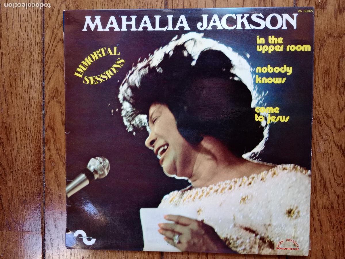 Discos de vinilo: Mahalia Jackson - immortal sessions - Foto 1