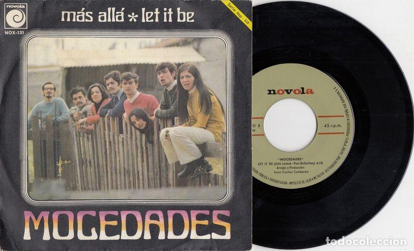 Discos de vinilo: MOCEDADES - LET IT BE - SINGLE DE VINILO - CAJA 23 - Foto 1