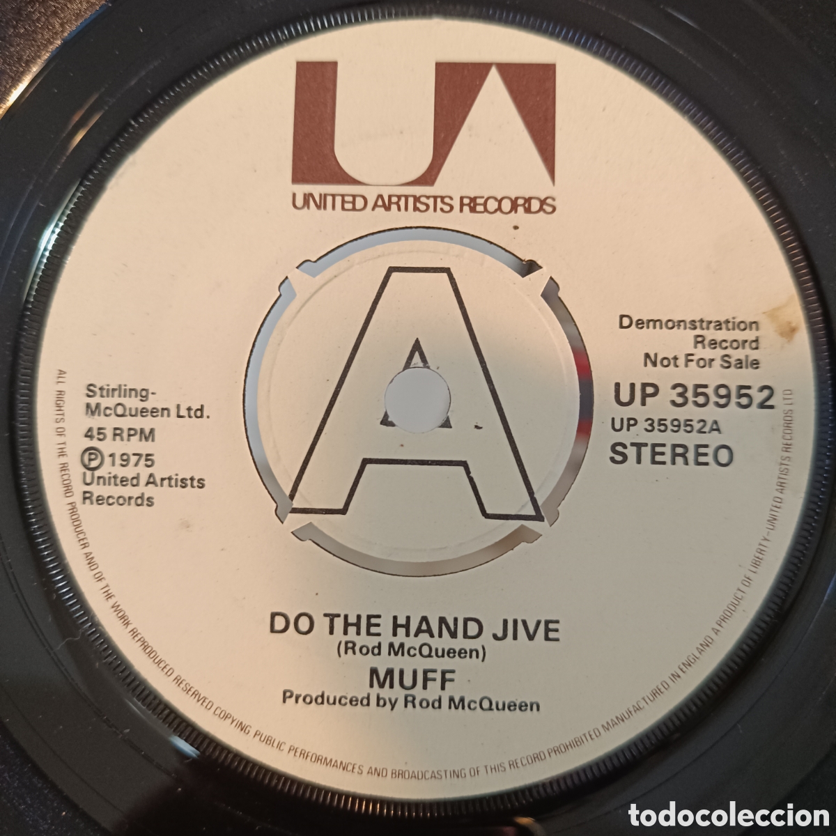 Discos de vinilo: Muff &lrm;&ndash; Do The Hand Jive (Promocional) - Foto 1
