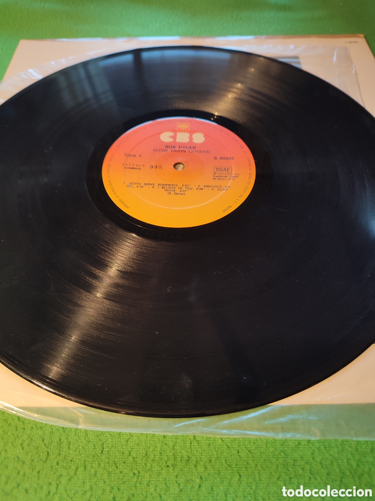 Discos de vinilo: Bob Dylan - Slow train coming - Foto 3