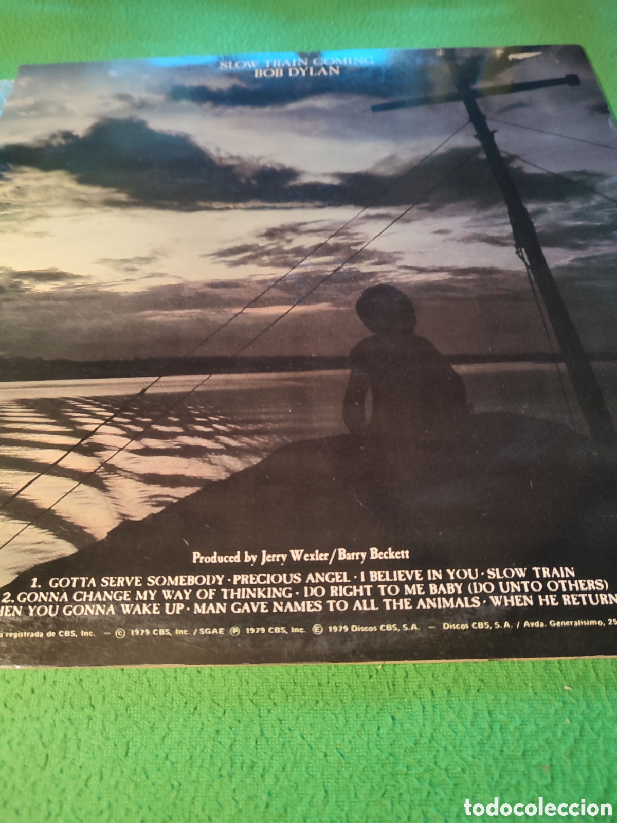 Discos de vinilo: Bob Dylan - Slow train coming - Foto 4