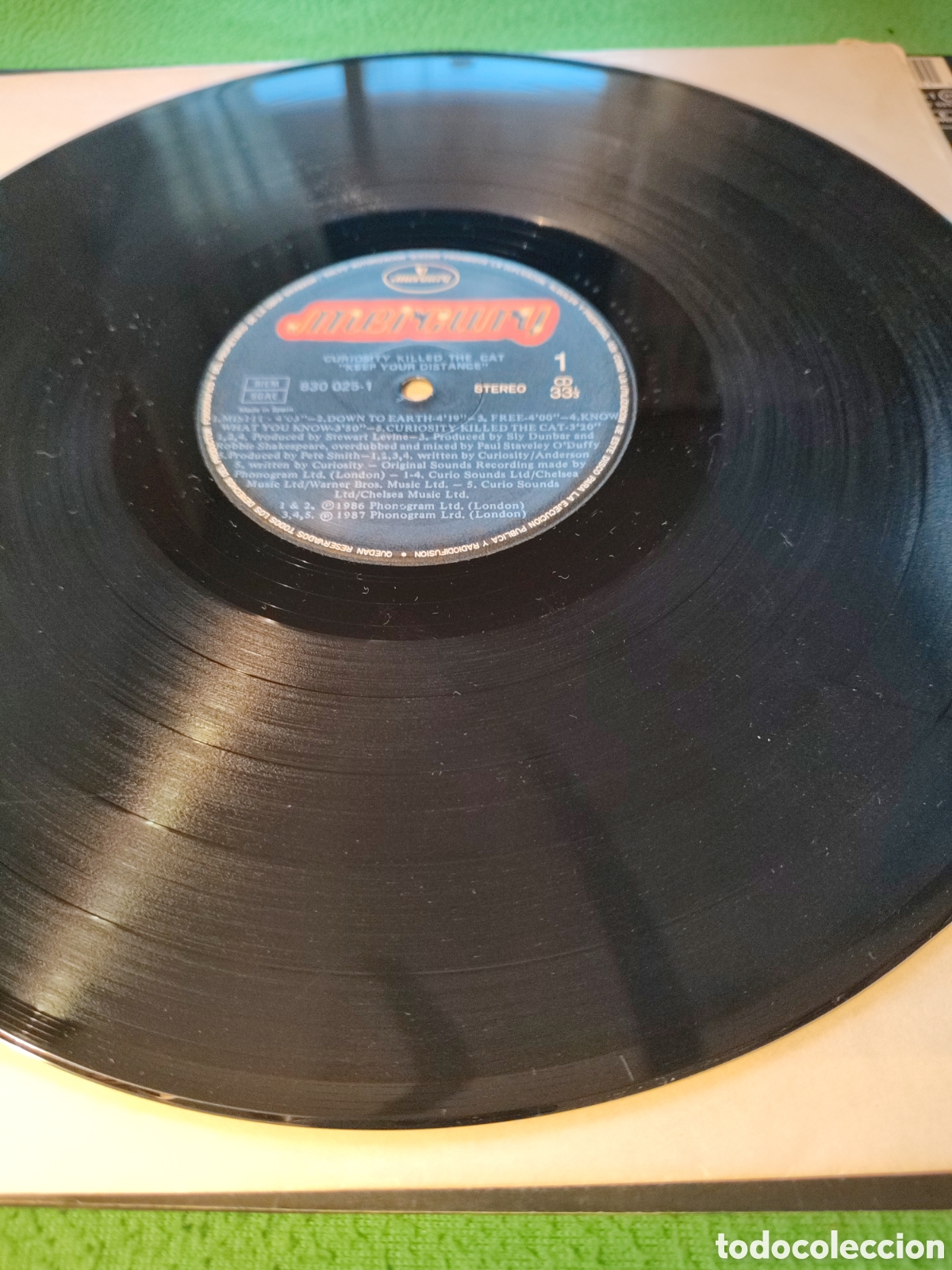 Discos de vinilo: Curiosity Killed the Cat - Keep your distance - Foto 2