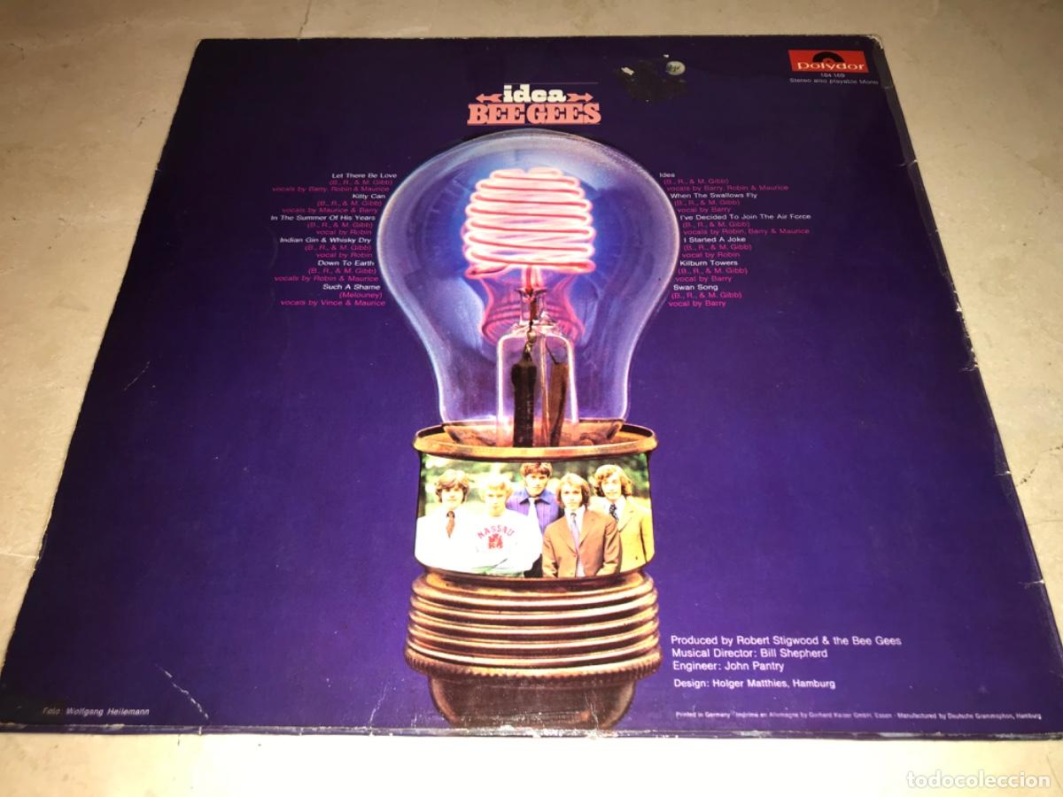 Discos de vinilo: THE BEE GEES-IDEA-ORIGINAL 1968-POLYDOR - Foto 2