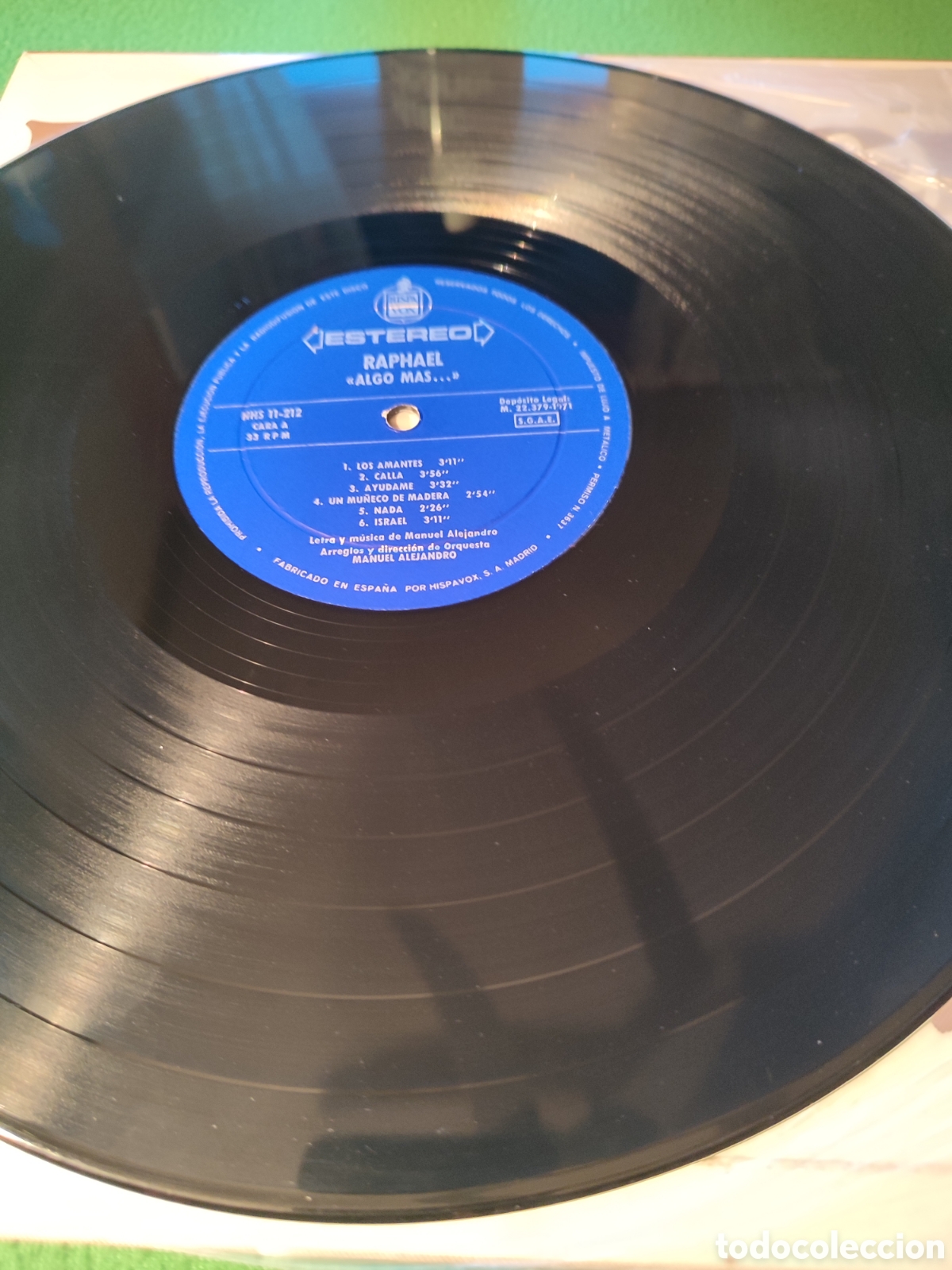 Discos de vinilo: Raphael - Algo m&aacute;s.... vinilo Lp - Foto 3