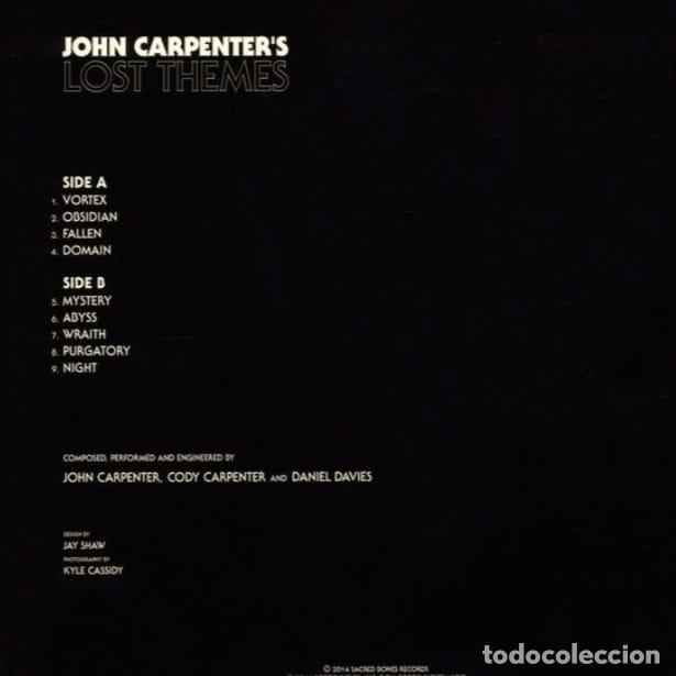 Discos de vinilo: LP - JOHN CARPENTER - LOST THEMES - ** NUEVO ** - Foto 2