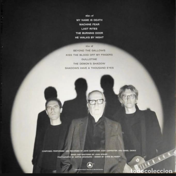 Discos de vinilo: LP - JOHN CARPENTER - LOST THEMES &rdquo;NOIR&rdquo; - ** NUEVO ** - Foto 2