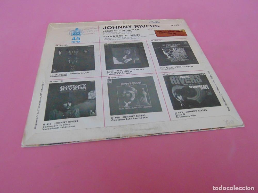 Discos de vinilo: Johnny Rivers &ndash; Jesus Is A Soul Man - SINGLE - Foto 3