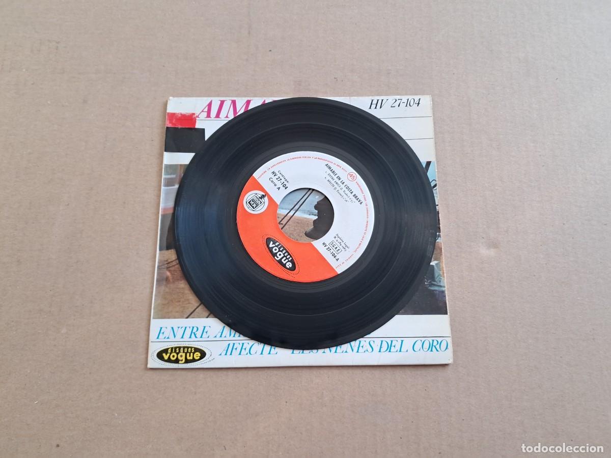 Discos de vinilo: AIMABLE - AIMABLE EN LA COSTA BRAVA EP 4 TEMAS 1963 EDICION ESPA&Ntilde;OLA - Foto 2