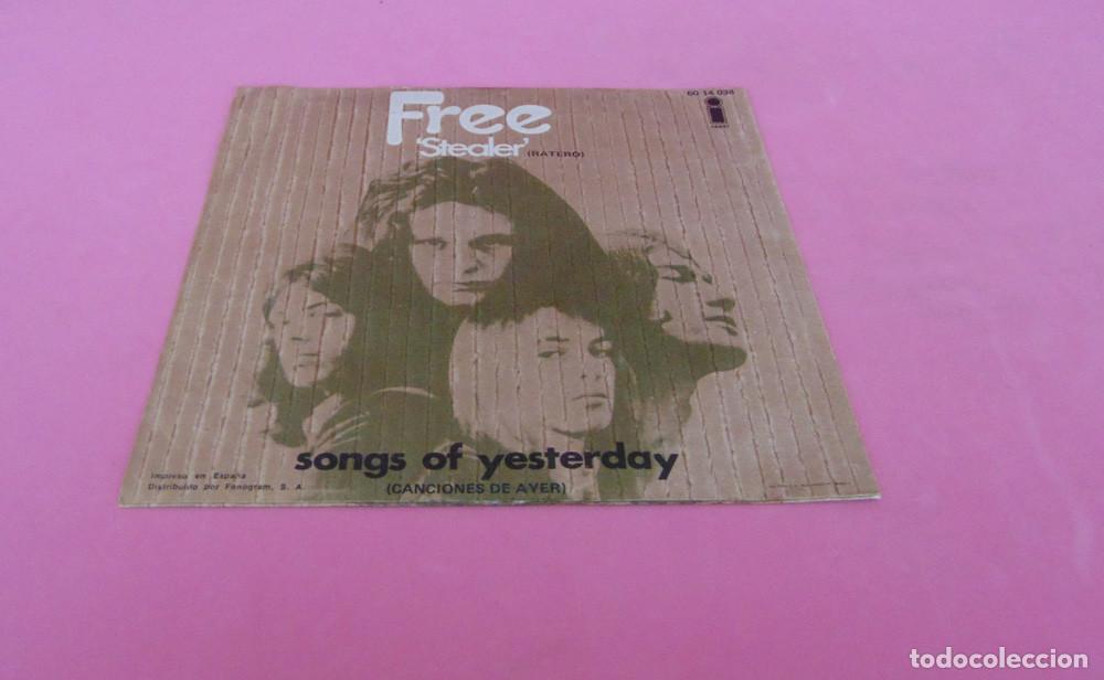 Discos de vinilo: FREE - STEALER - SINGLE ESPA&Ntilde;OL 1970 - Foto 1