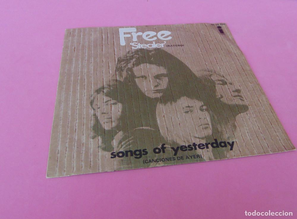 Discos de vinilo: FREE - STEALER - SINGLE ESPA&Ntilde;OL 1970 - Foto 2