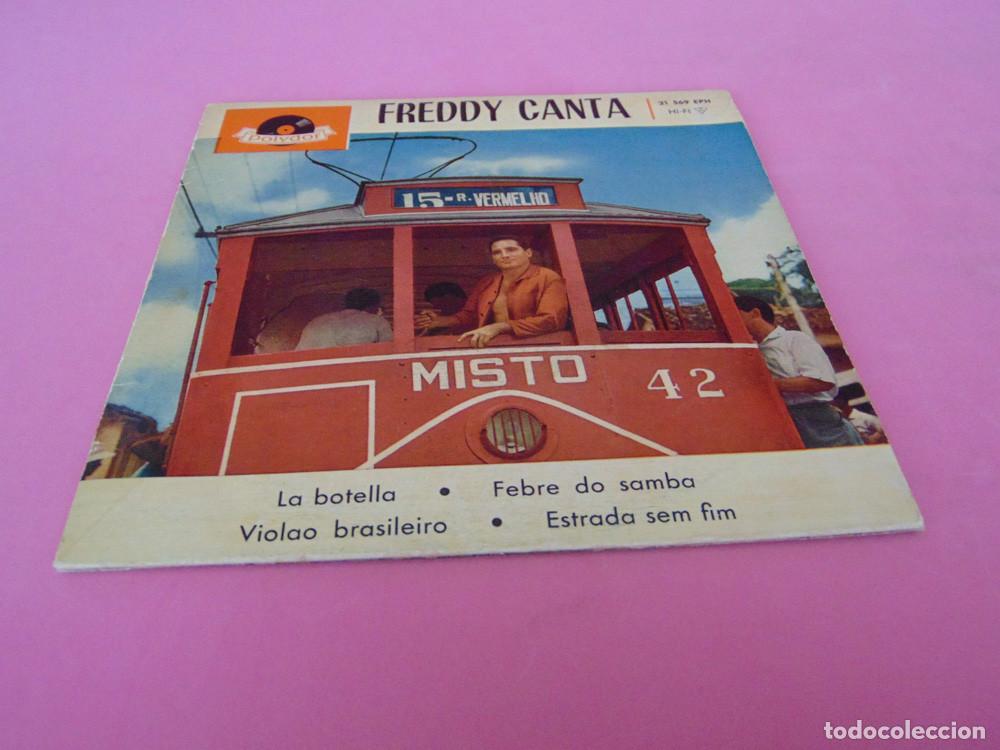 Discos de vinilo: FREDDY - FREDDY CANTA - EP ESPA&Ntilde;OL DE 1961 - Foto 2