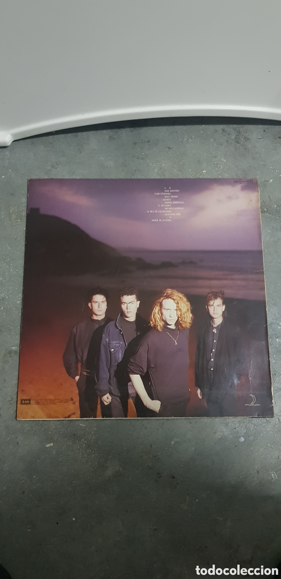 Discos de vinilo: Vinilo Heroes del Silencio. El mar no cesa. - Foto 2