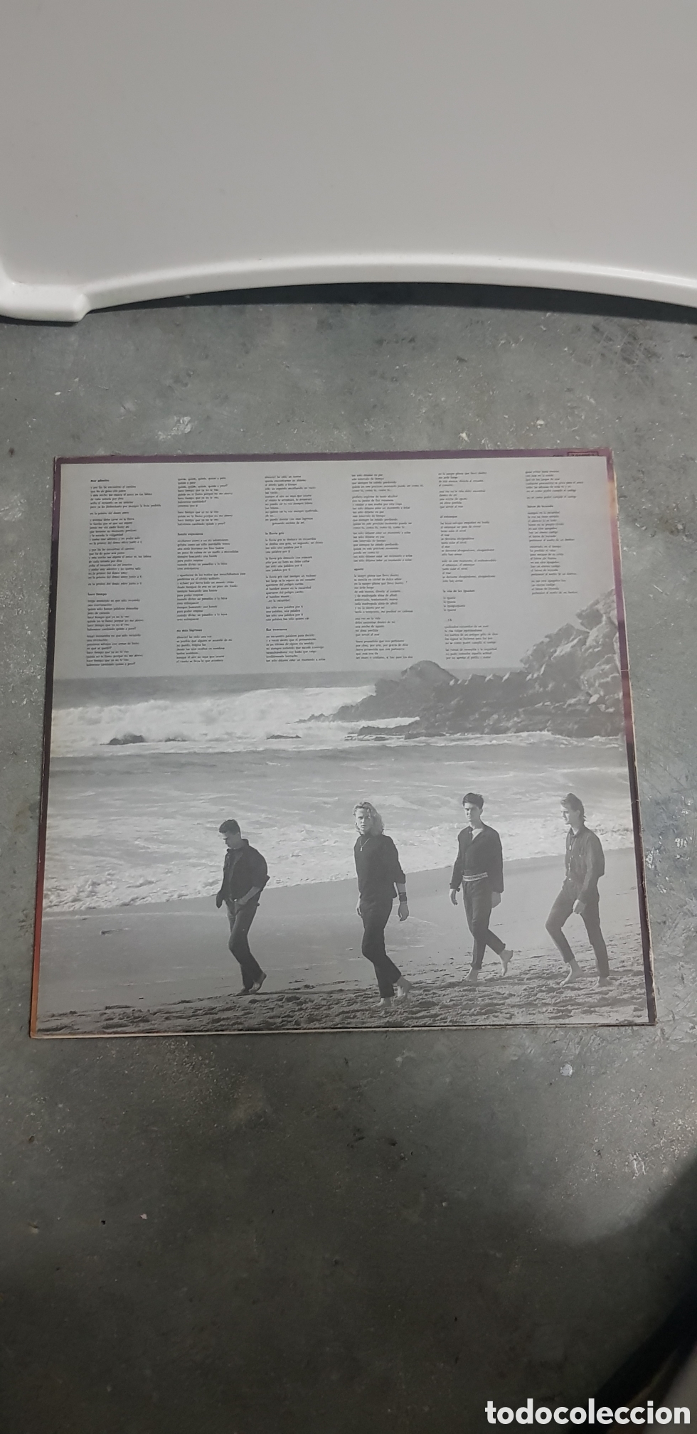 Discos de vinilo: Vinilo Heroes del Silencio. El mar no cesa. - Foto 3