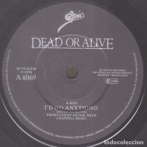 Discos de vinilo: Dead Or Alive &ndash; Id Do Anything - Foto 3