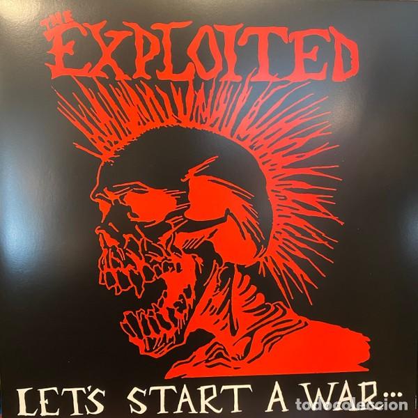 Discos de vinilo: Exploited Lets Start A War (Yellow Vinyl) - Foto 1