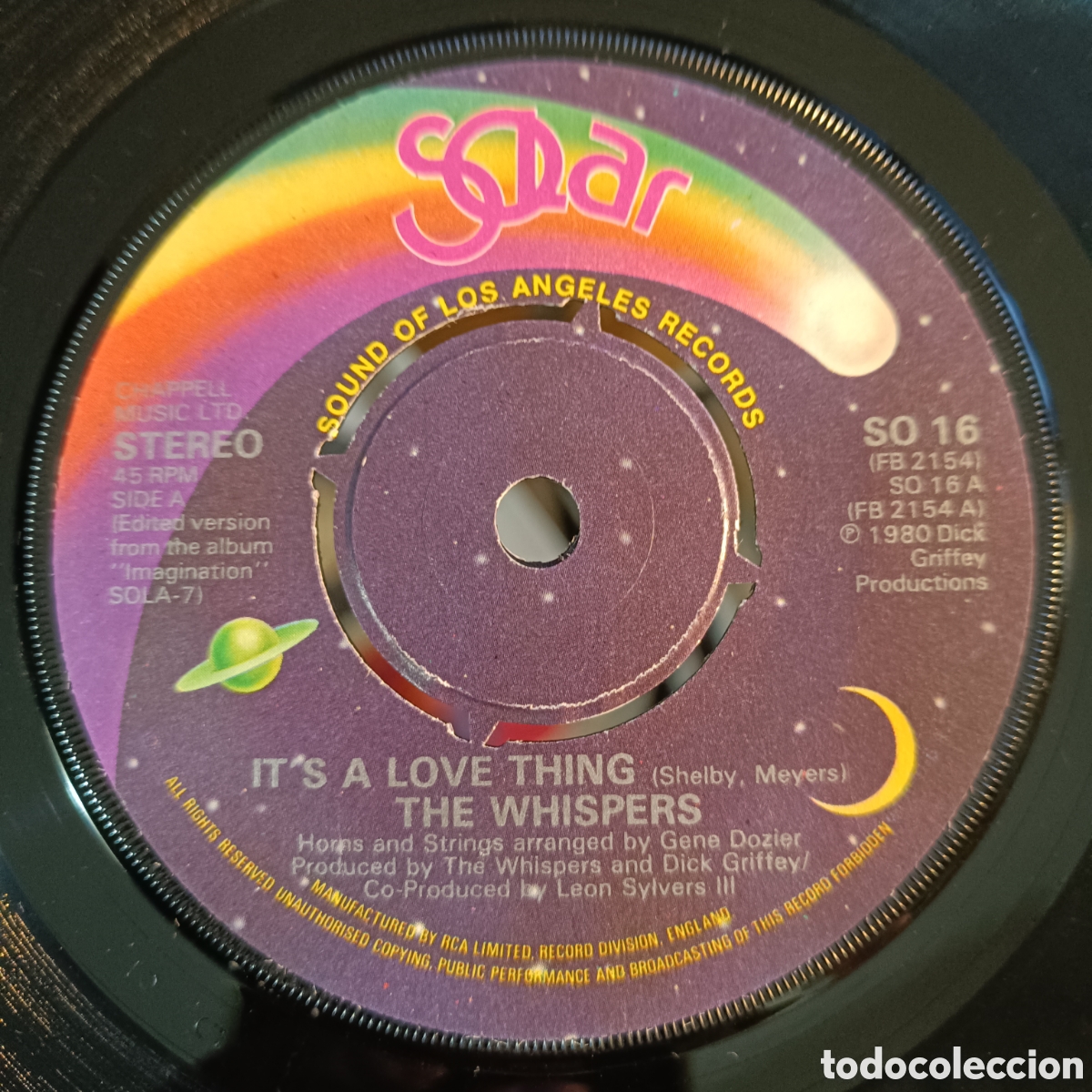 Discos de vinilo: The Whispers &ndash; Its A Love Thing - Foto 1