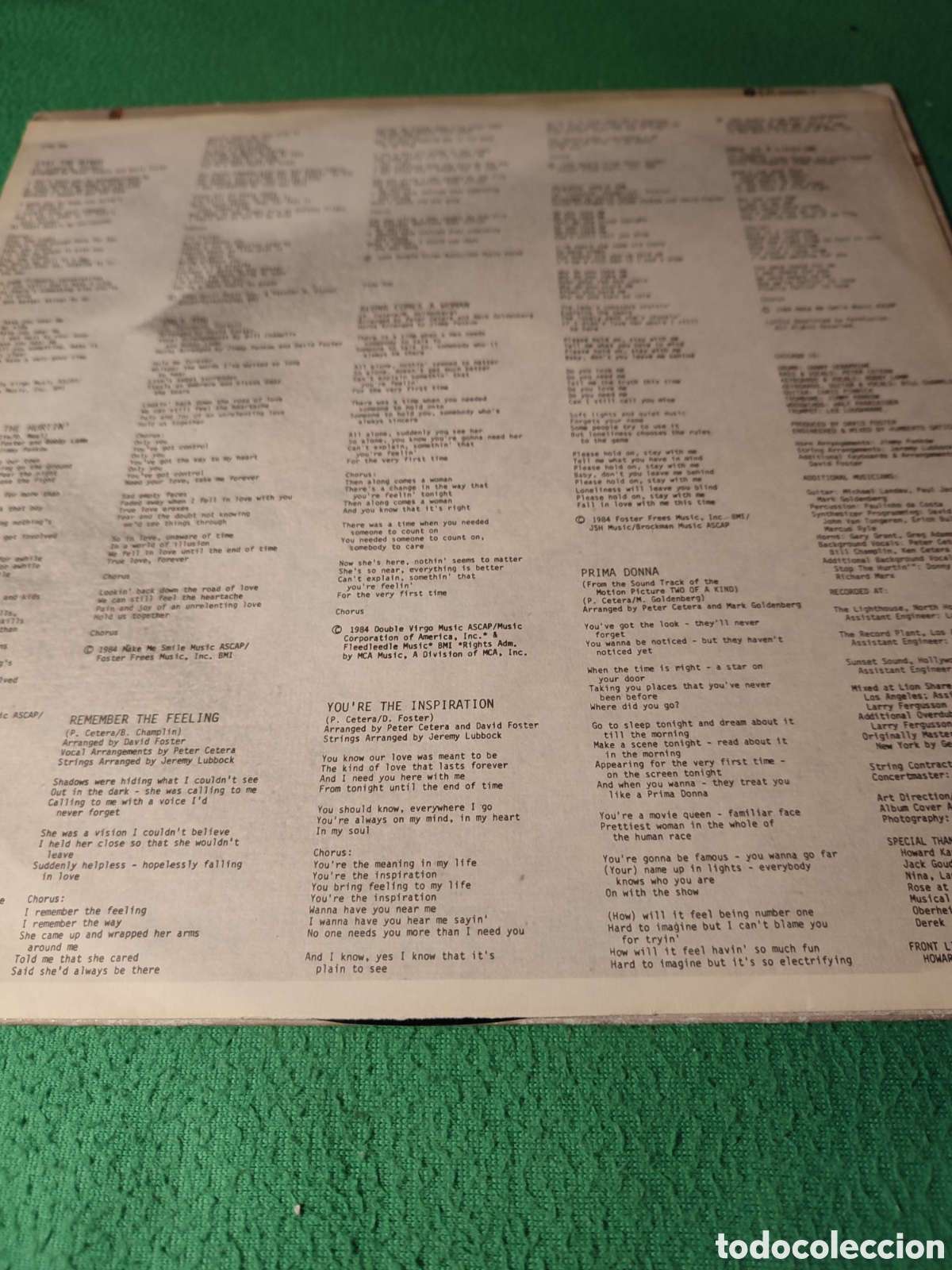 Discos de vinilo: Chicago - Chicago 17 vinilo Lp 1984 - Foto 2