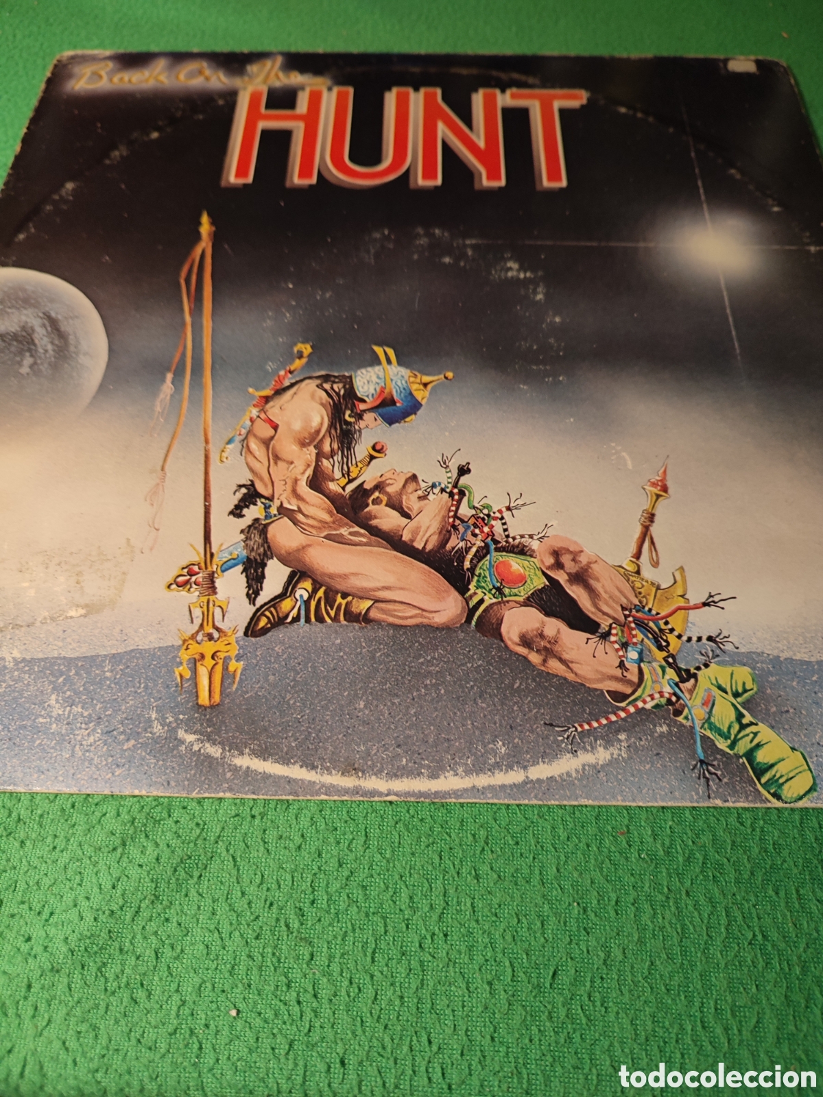 Discos de vinilo: Hunt - Back on the Hunt Vinilo Lp USA - Foto 1