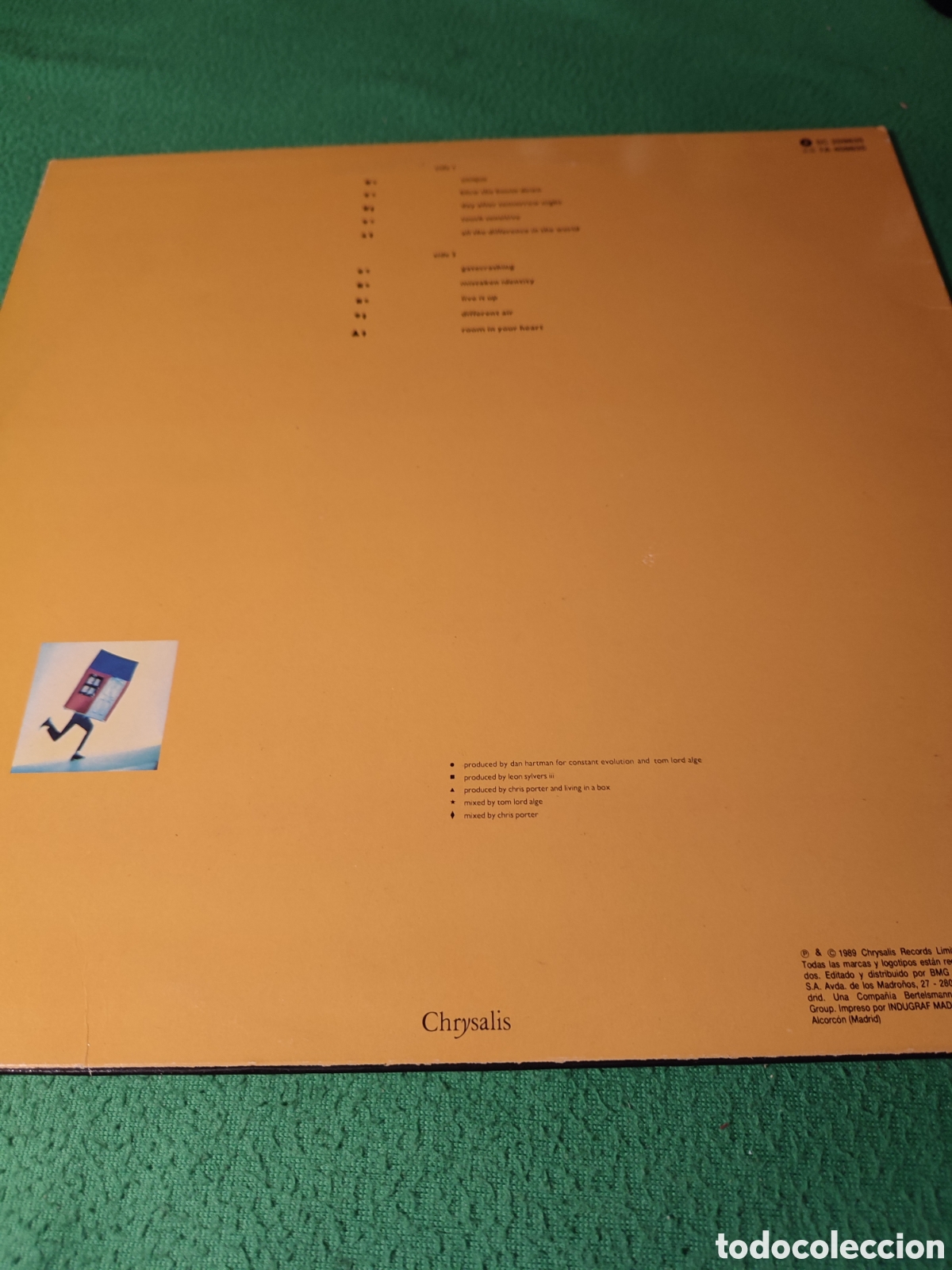 Discos de vinilo: Living in a box - Gatecrashing vinilo Lp - Foto 2