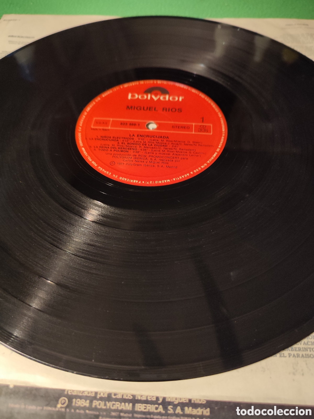 Discos de vinilo: Miguel R&iacute;os - La encrucijada vinilo Lp - Foto 3