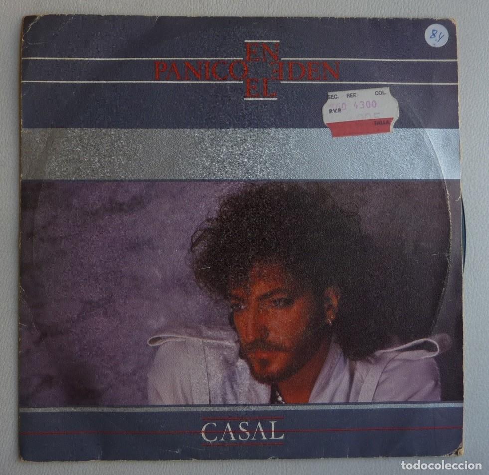 Discos de vinilo: CASAL / PANICO EN EL EDEN / 1984 / SINGLE - Foto 1