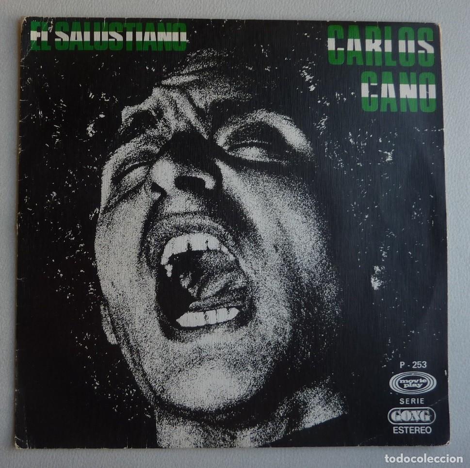 Discos de vinilo: CARLOS CANO / EL SALUSTIANO / 1976 / SINGLE - Foto 1