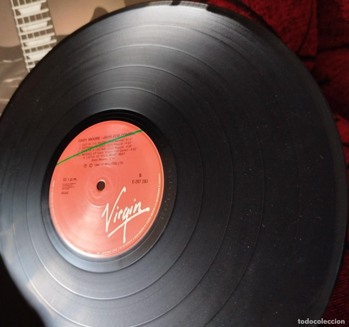 Discos de vinilo: GARY MOORE ** Run For Cover ** VINILO LP 1985 - Foto 5