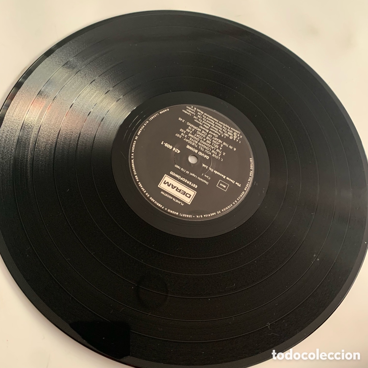Discos de vinilo: Lp David Bowie edici&oacute;n espa&ntilde;ola de 1990 - Foto 3