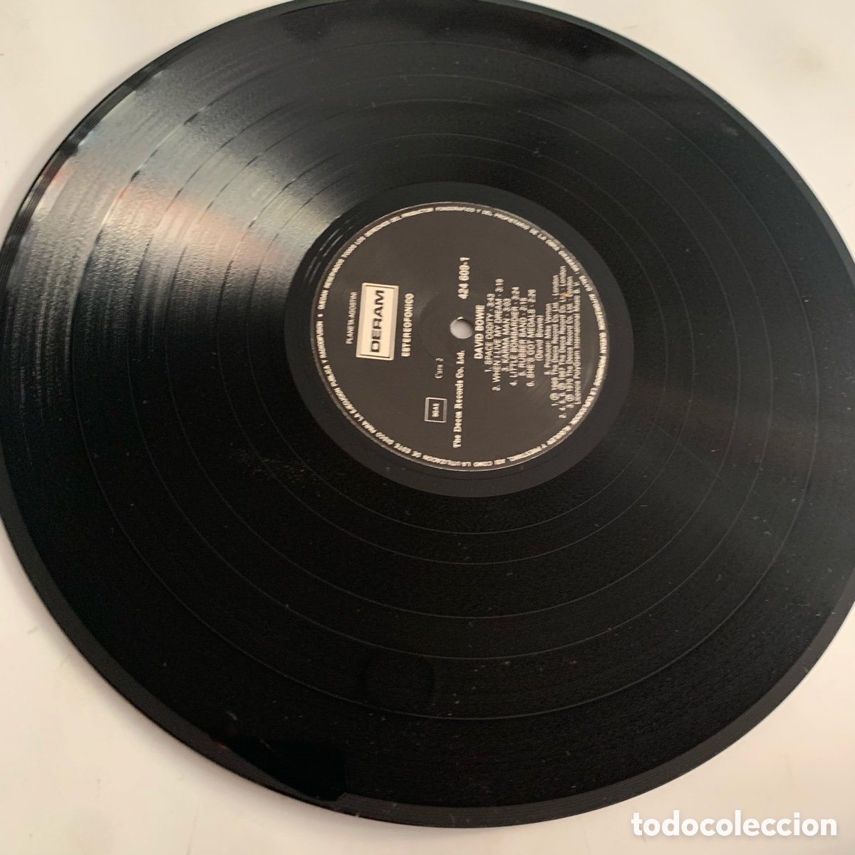 Discos de vinilo: Lp David Bowie edici&oacute;n espa&ntilde;ola de 1990 - Foto 4