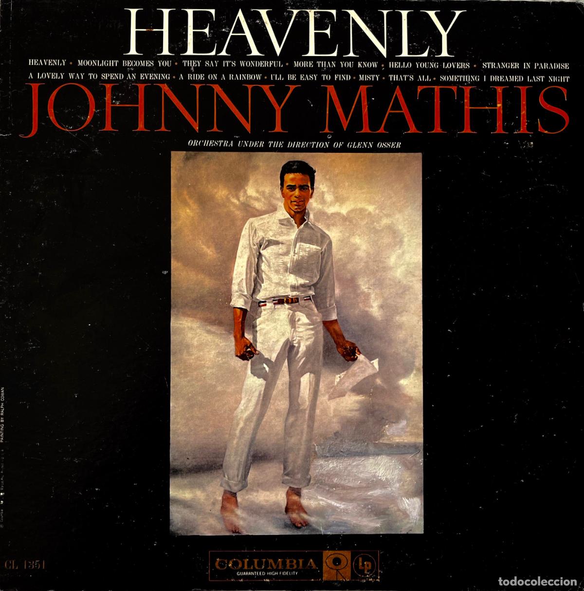 Discos de vinilo: JOHNNY MATHIS. HEAVENLY. LP ORIGINAL USA - Foto 1