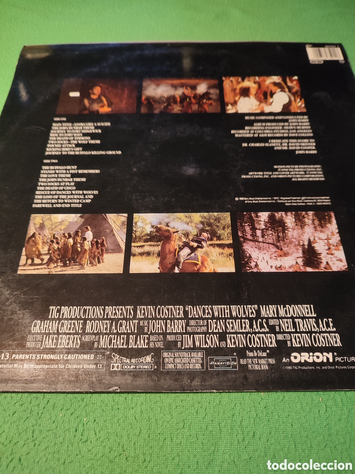 Discos de vinilo: John Barry - Dances with wolves Vinilo Lp - Foto 2