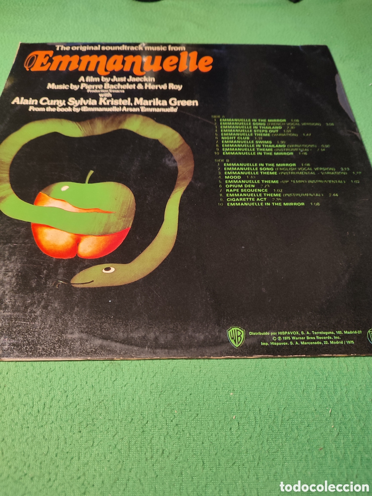 Discos de vinilo: Pierre Bachelet & Herve Roy - BSO Emmanuelle - Foto 2
