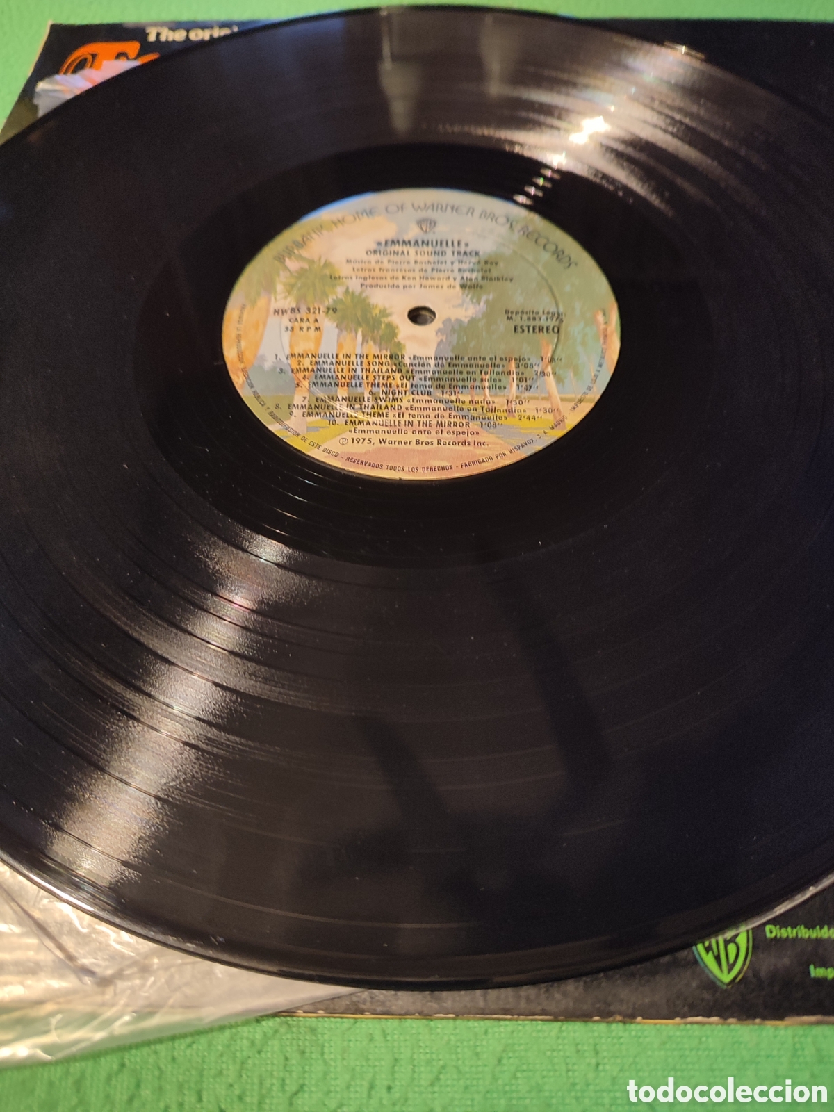 Discos de vinilo: Pierre Bachelet & Herve Roy - BSO Emmanuelle - Foto 3